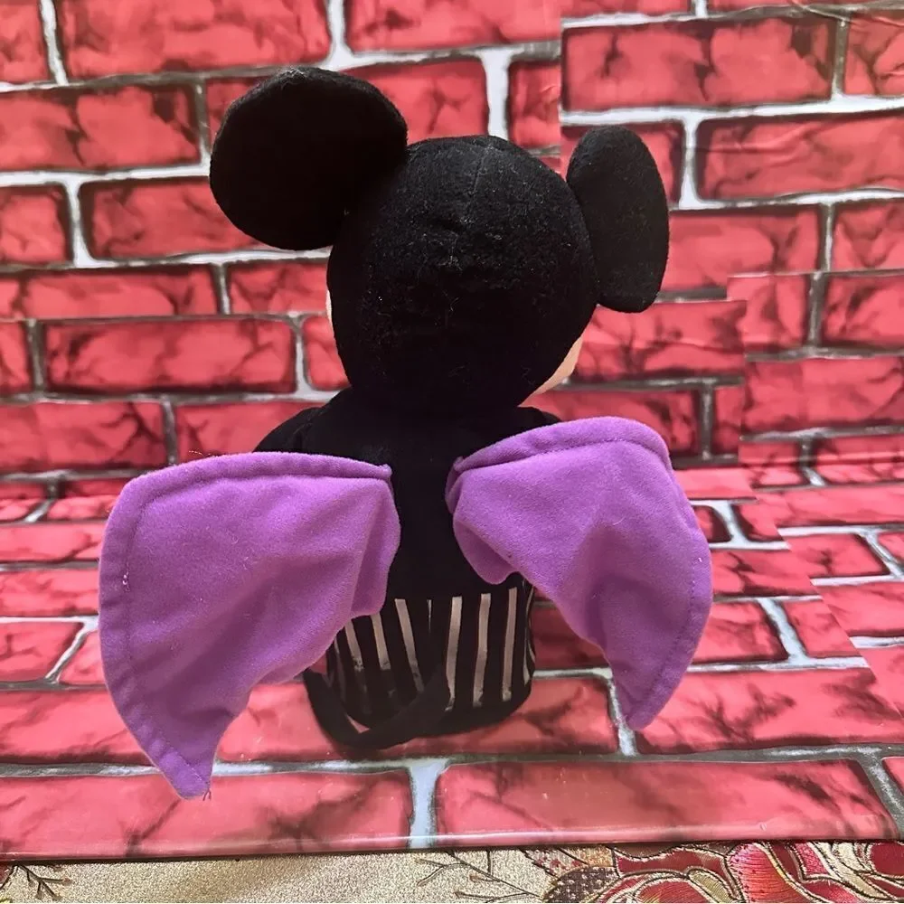 Disney Mickey Mouse animated Dracula Bat Halloween Toy
